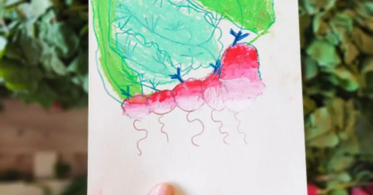 Atelier dessin créatif pour enfants autour des légumes à Saint-Avertin (37)