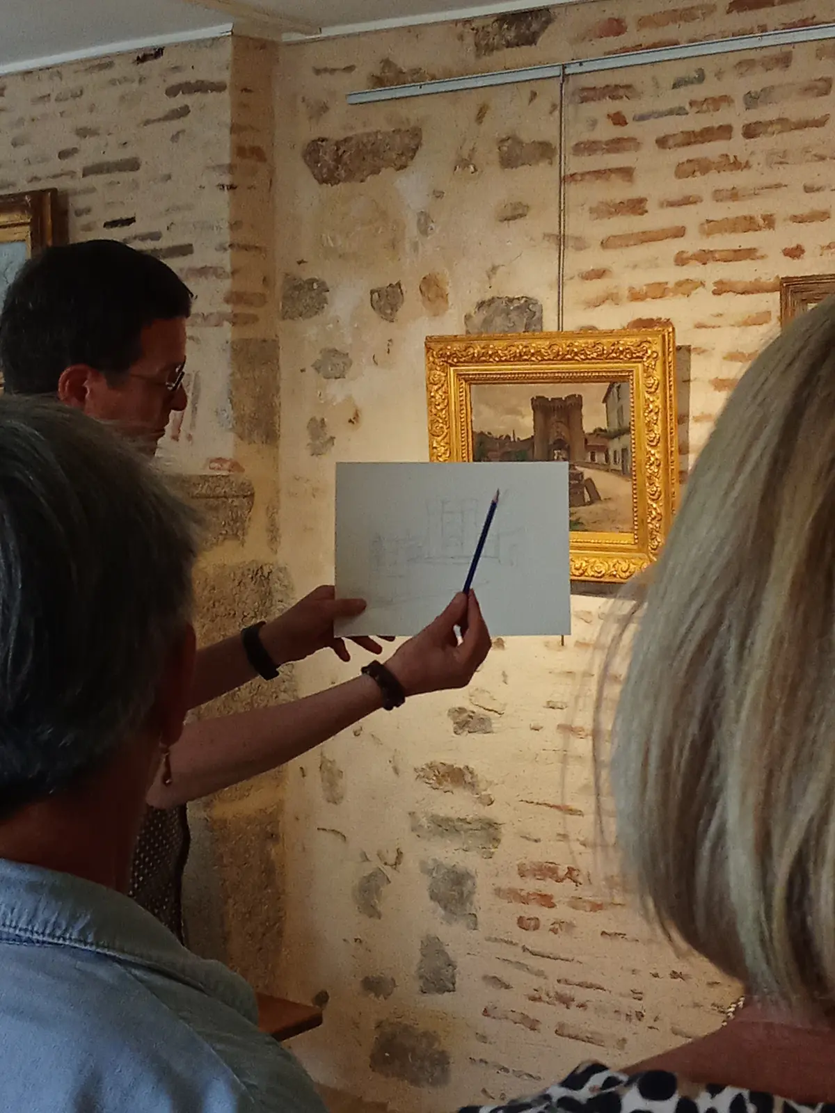 Atelier dessin dans les collections permanentes du musée
