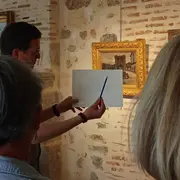 Atelier dessin dans les collections permanentes du musée