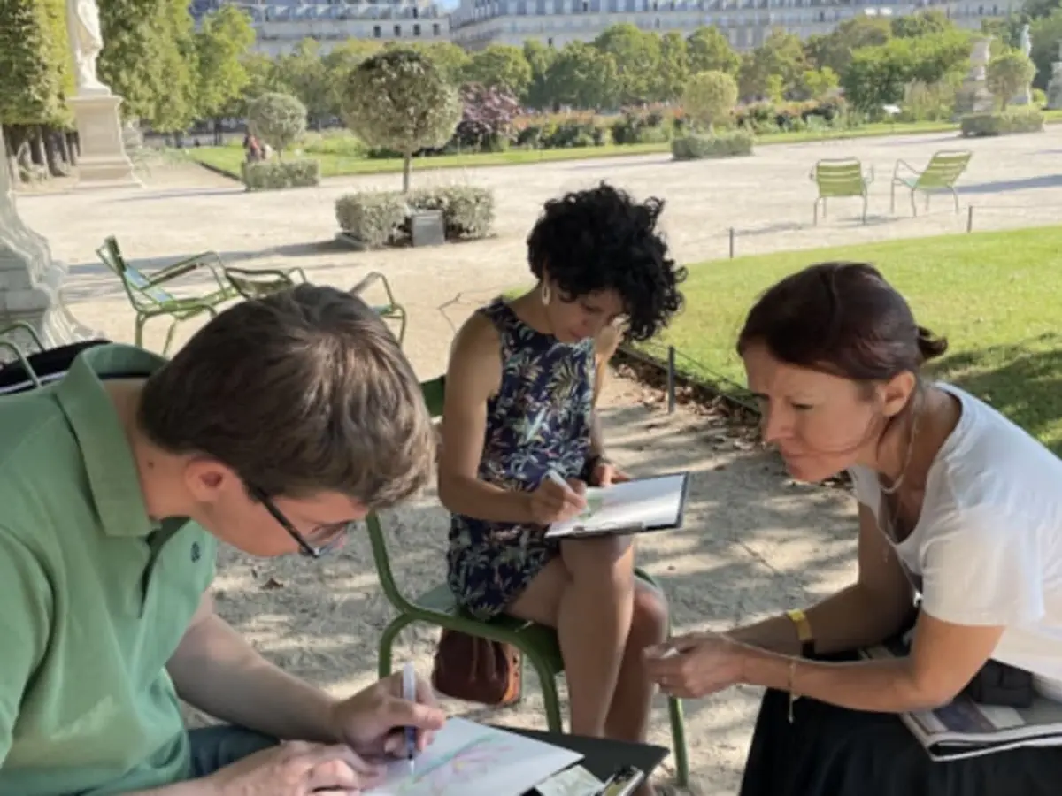 Atelier dessin & balade culturelle autour des Invalides (75)