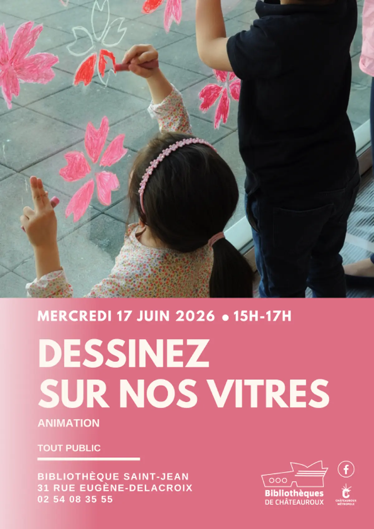 Atelier : Dessinez sur les vitres