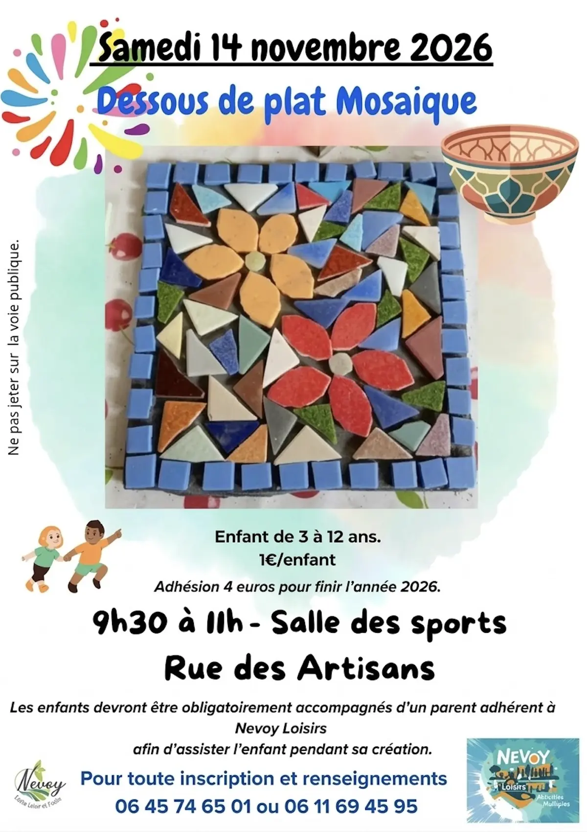 Atelier Dessous de plat