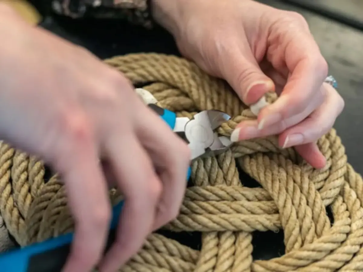 Atelier dessous de plat en nœud marin à La Rochelle (17)