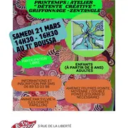 Atelier détente créative griffonnage et zentangle