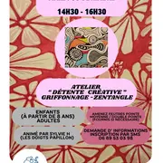 Atelier détente créative griffonnage - zentangle