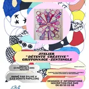 Atelier détente créative griffonnage - zentangle