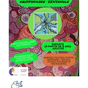 Atelier détente créative griffonnage - zentangle