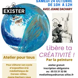 Atelier dévernissage – Libère ta créativité par la peinture