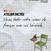 ATELIER DICTÉE - Initiative bénévoles | Bar de L’Autre Lieu