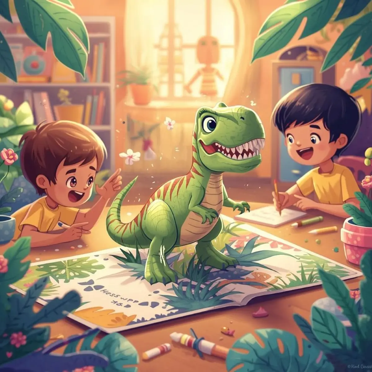 Atelier dinosaures au Planétarium Ludiver