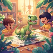 Atelier dinosaures au Planétarium Ludiver