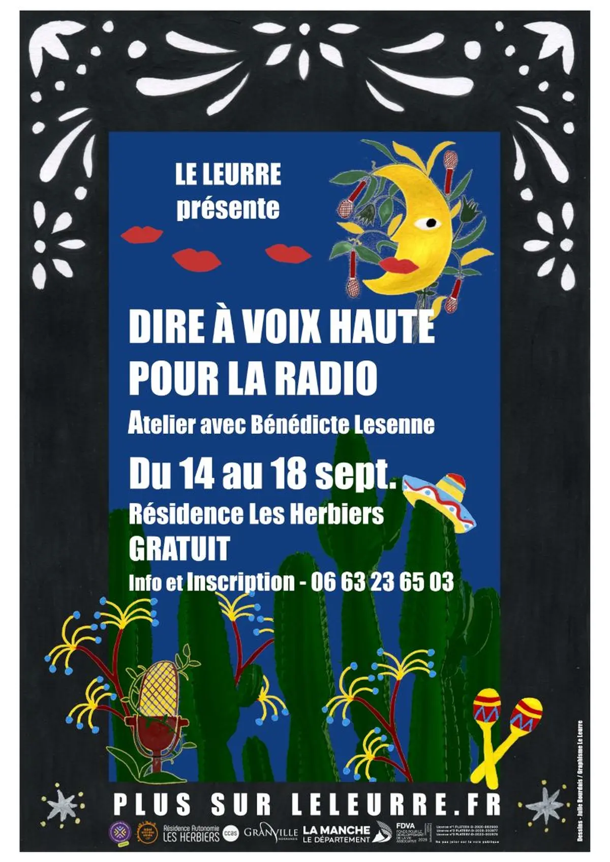 Atelier - Dire à voix haute pour la Radio