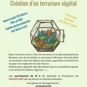 Atelier DIY : création d'un terrarium végétal