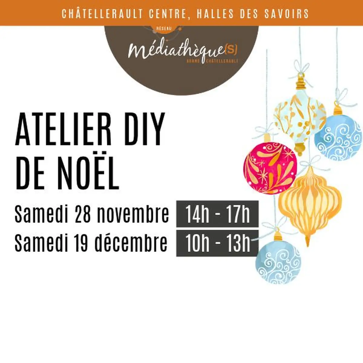 Atelier DIY de Noël