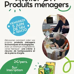 Atelier DIY : produits ménagers