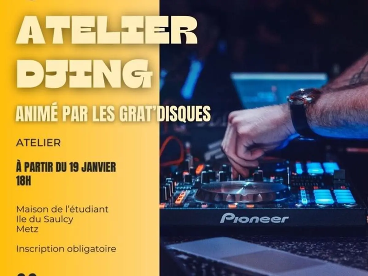 Atelier - DJing étudiant