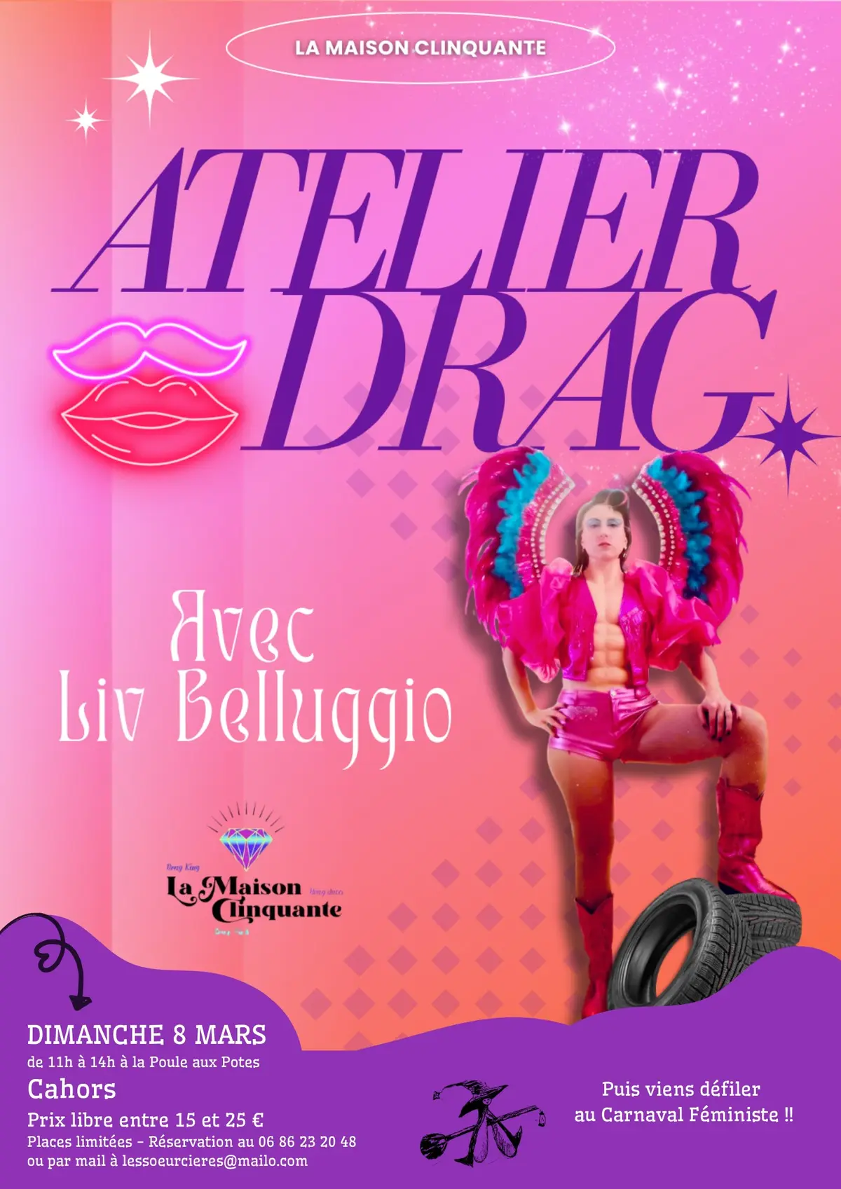 Atelier Drag Show - Initiation et découverte