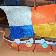 Atelier «Drakkar» à la Commanderie templière d'Arville