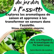Atelier du jardin à l'assiette
