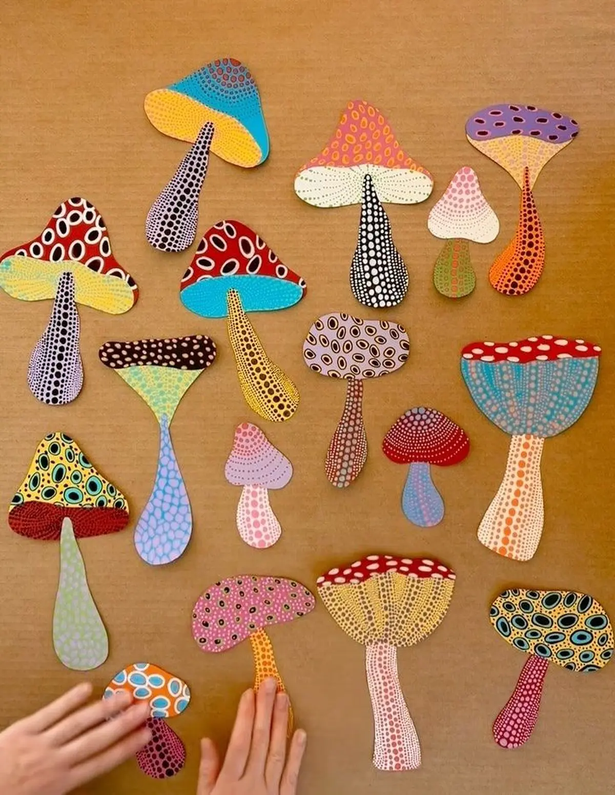Atelier du samedi - Champignons façon Yayoi Kusama