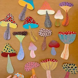 Atelier du samedi - Champignons façon Yayoi Kusama
