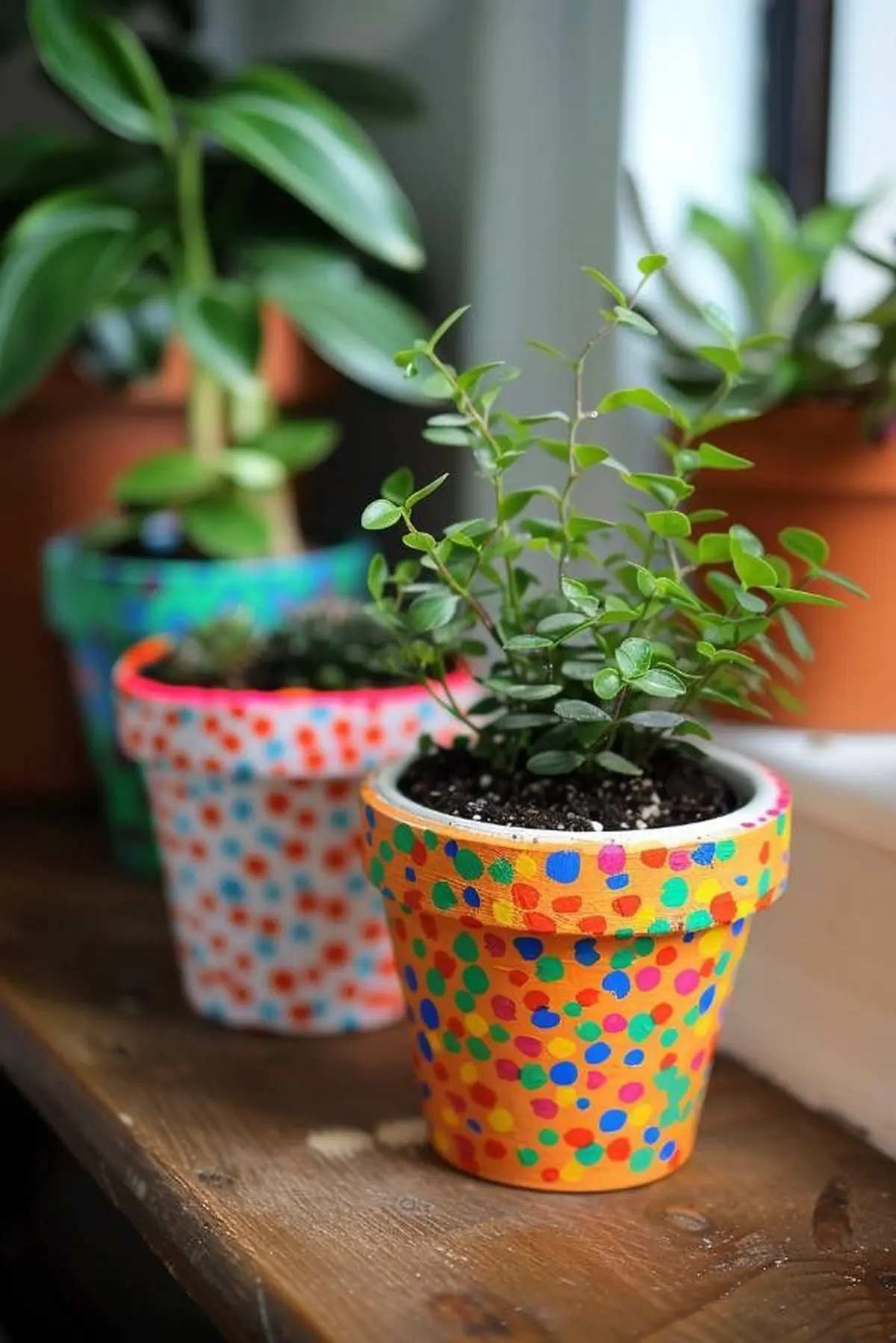 Atelier du samedi - Petits pots à pois