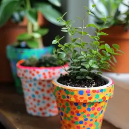 Atelier du samedi - Petits pots à pois