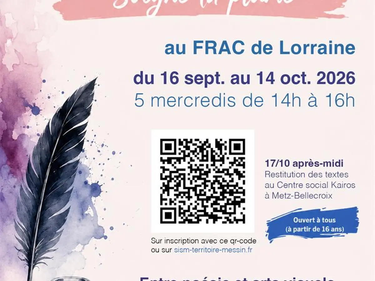 Atelier - Ecriture Soigne ta plume