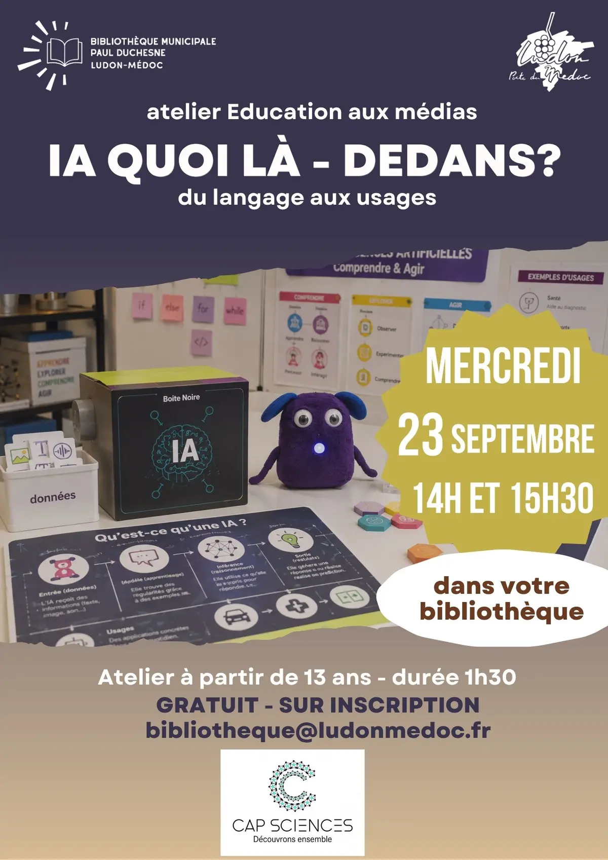 Atelier Education aux médias