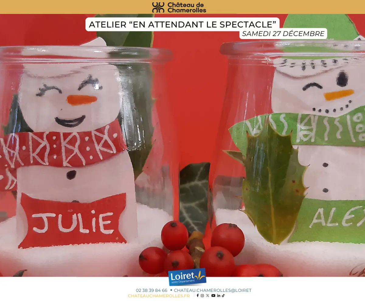 Atelier « En attendant le spectacle »