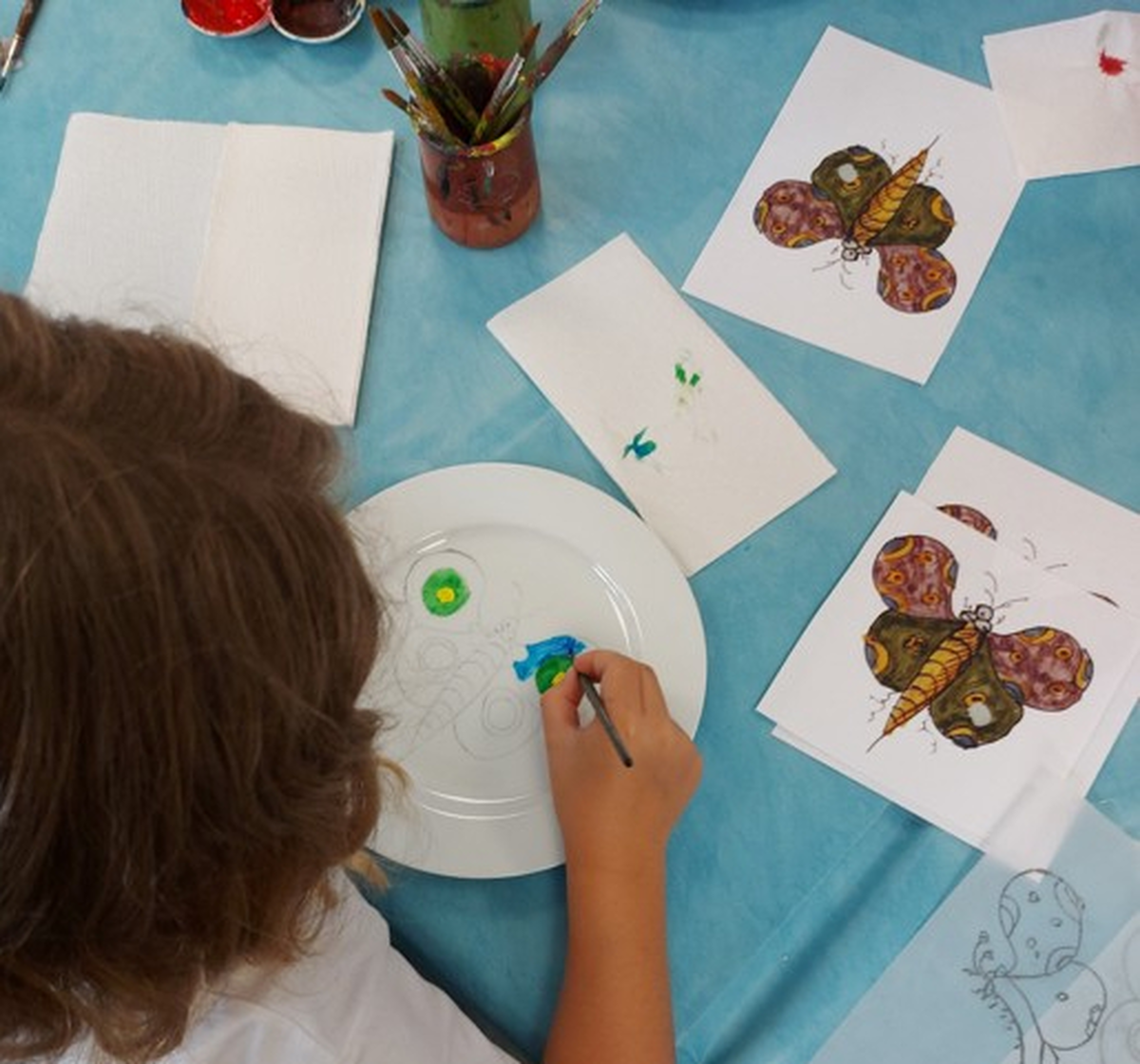 Atelier en famille Mon beau papillon