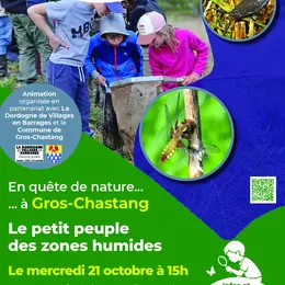 Atelier - En quête de Nature : Le petit peuple des zones humides