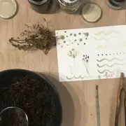 Atelier encres végétales et papeterie près de Rennes (35)