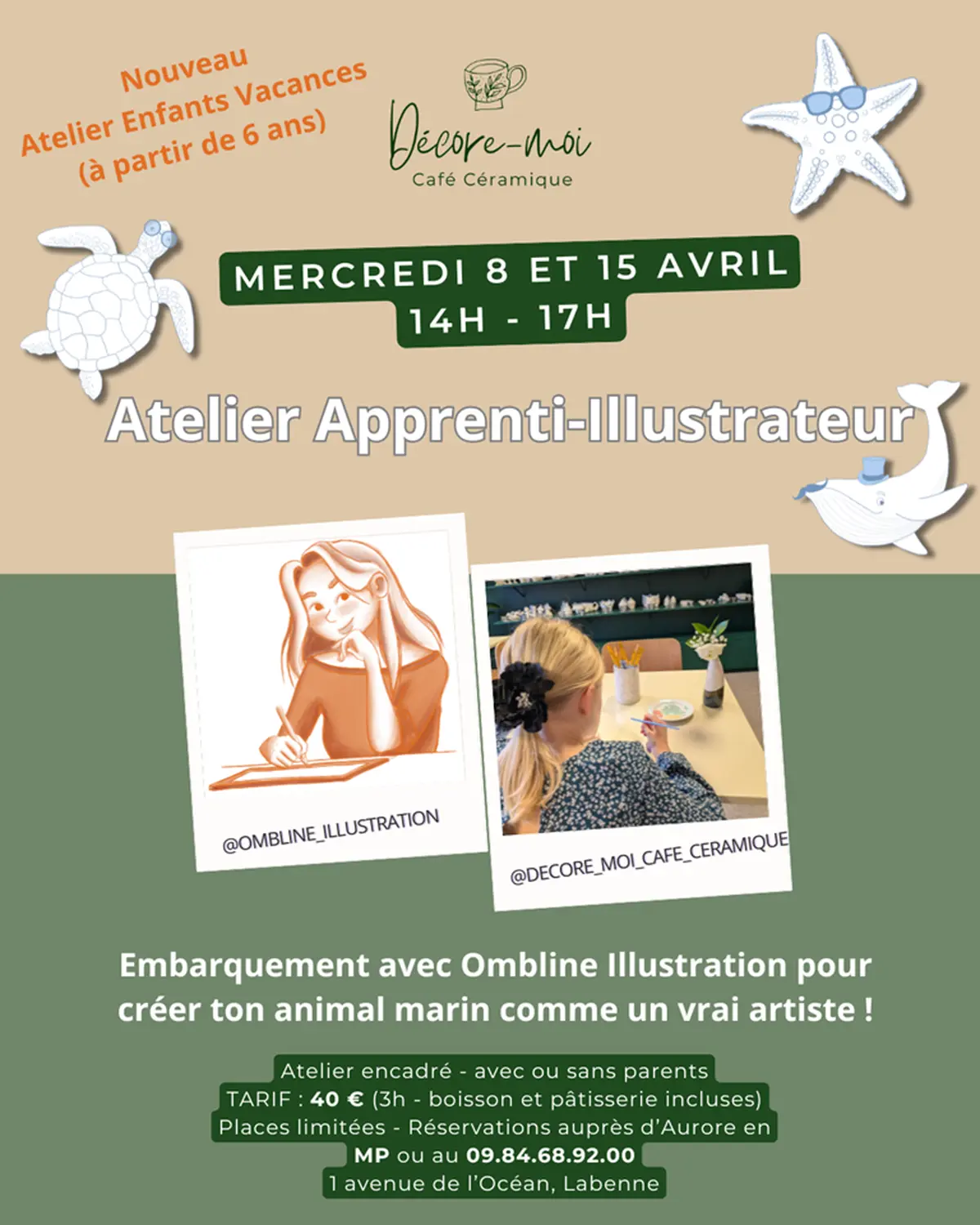 Atelier enfant Apprenti-illustrateur