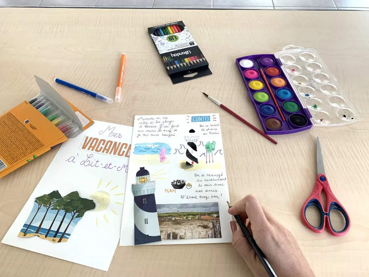 Atelier enfant Carnet de voyage