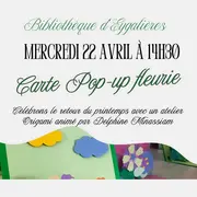 Atelier enfant Carte pop-up
