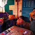 Atelier enfant citrouille Halloween chez Truffaut Mauguio (34)