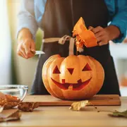 Atelier enfant citrouille Halloween chez Truffaut Carquefou (44)