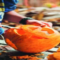 Atelier enfant citrouille Halloween chez Truffaut Cergy (95)