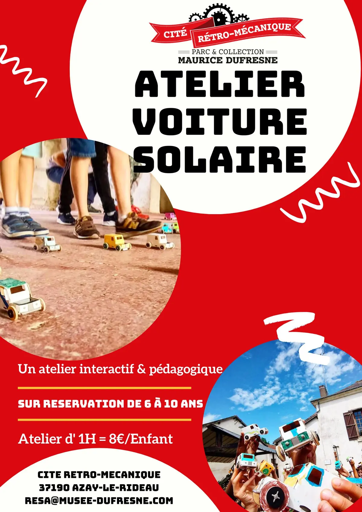 Atelier Enfant Création Voiture Solaire