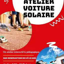 Atelier Enfant Création Voiture Solaire
