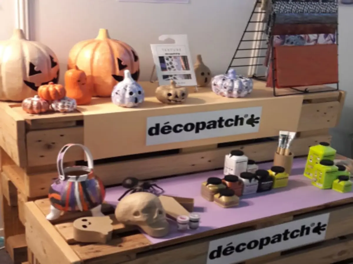 Atelier enfant décopatch chez Truffaut Saint-Brieuc