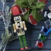 Atelier enfant décoration d'un Casse-Noisette, Truffaut Le Mans