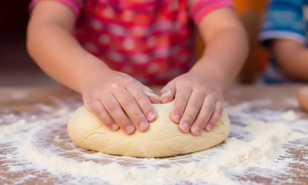 Atelier enfant - galette à la farine de maïs