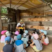 Atelier enfant histoire de graines à la Cueillette de l'Aragnon