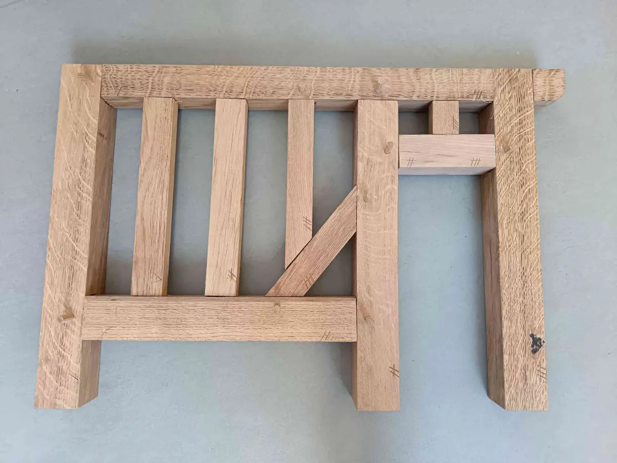 Atelier enfant La construction à pan de bois