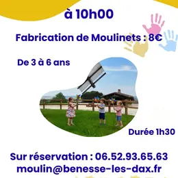 Atelier Enfant - moulinets