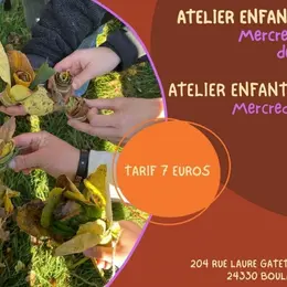 Atelier enfant Nature, Vive l'automne, sa biodiversité et son terroir