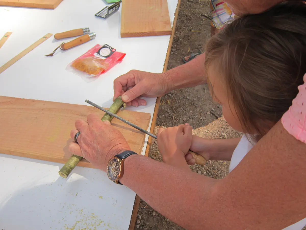 Atelier enfant-parent Mains magiques, l'atelier des 6-11 ans, Thématique : musique verte