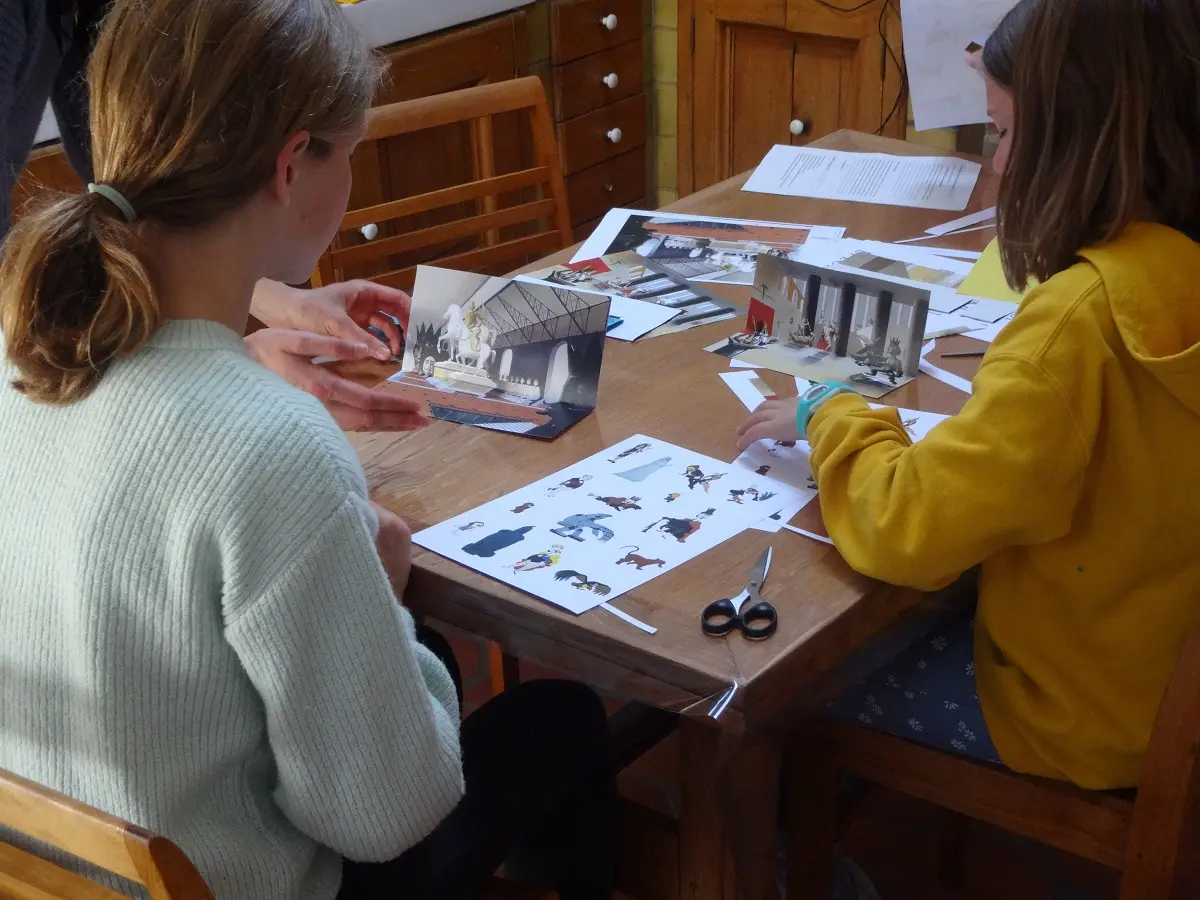 Atelier enfant Pop-up Prévert - Maison Jacques Prévert